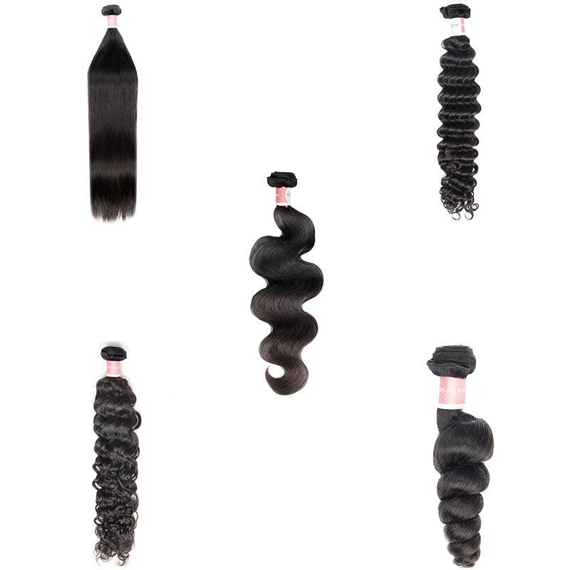 Top Virgin Hair Wholesale Package For Testing Hair - 5 Packs - Hershow Hair