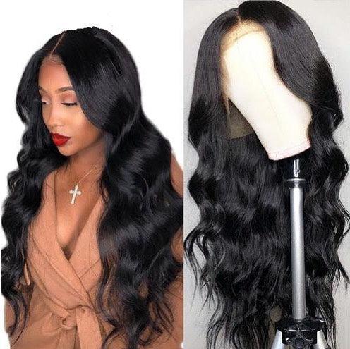 Top Virgin 13x6 Body Wave Lace Front Wig 180 Density with Baby Hair - Hershow Hair