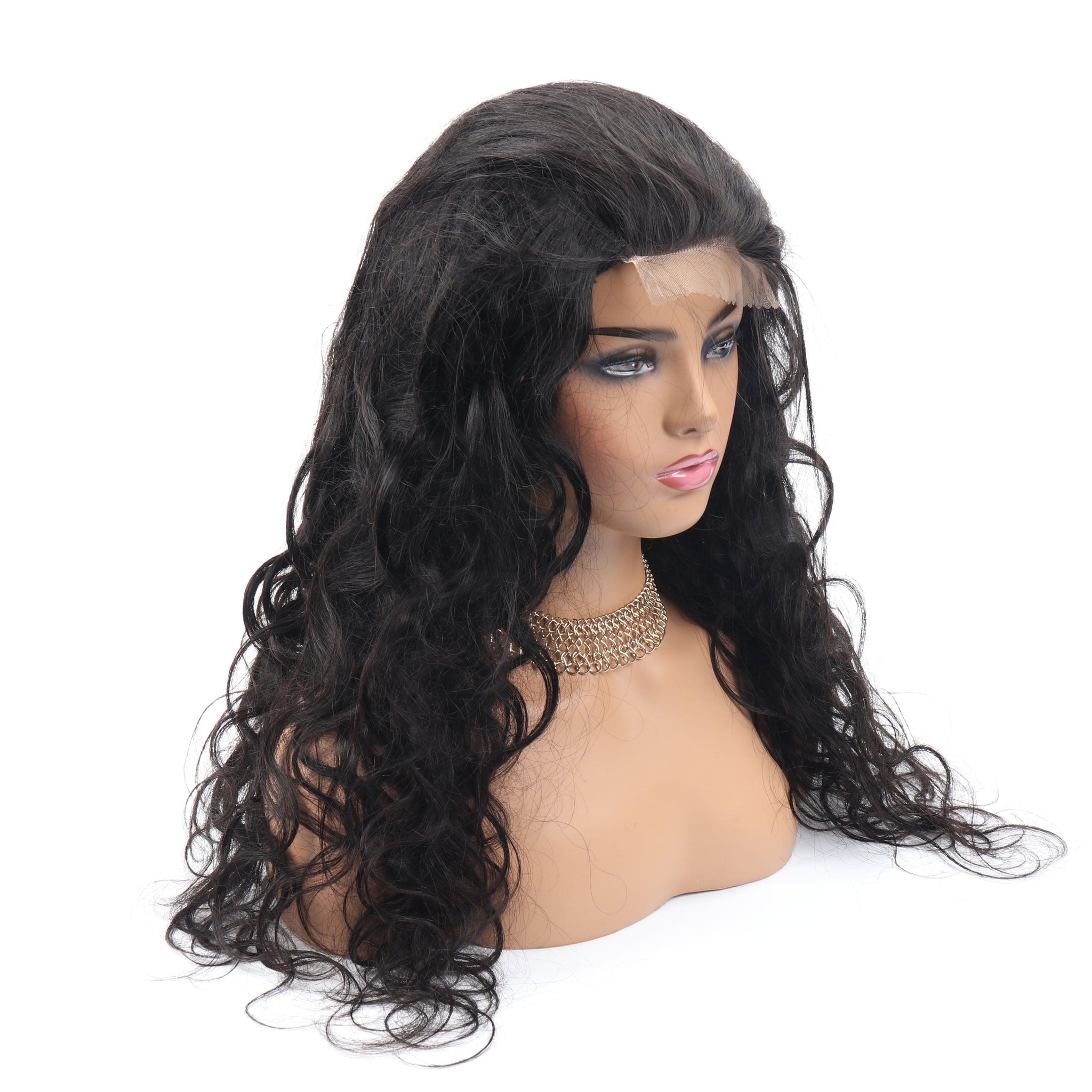 B Top Virgin Body Wave 4x4/5x5 HD Closure Wig Human Hair Wig 150/180 Density - Hershow Hair