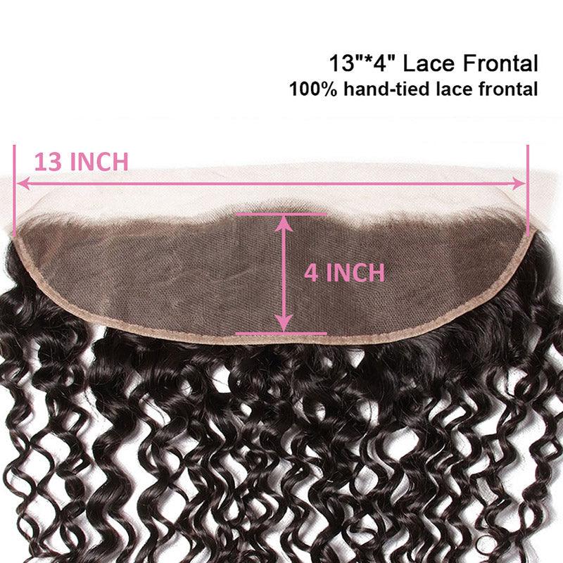 100% Top Virgin Hair Deep Wave 13x4 TP Lace Frontal - Hershow Hair