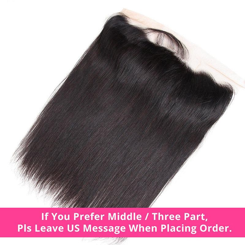 100% Top Virgin Hair Straight Hair 13x4 TP Lace Frontal - Hershow Hair