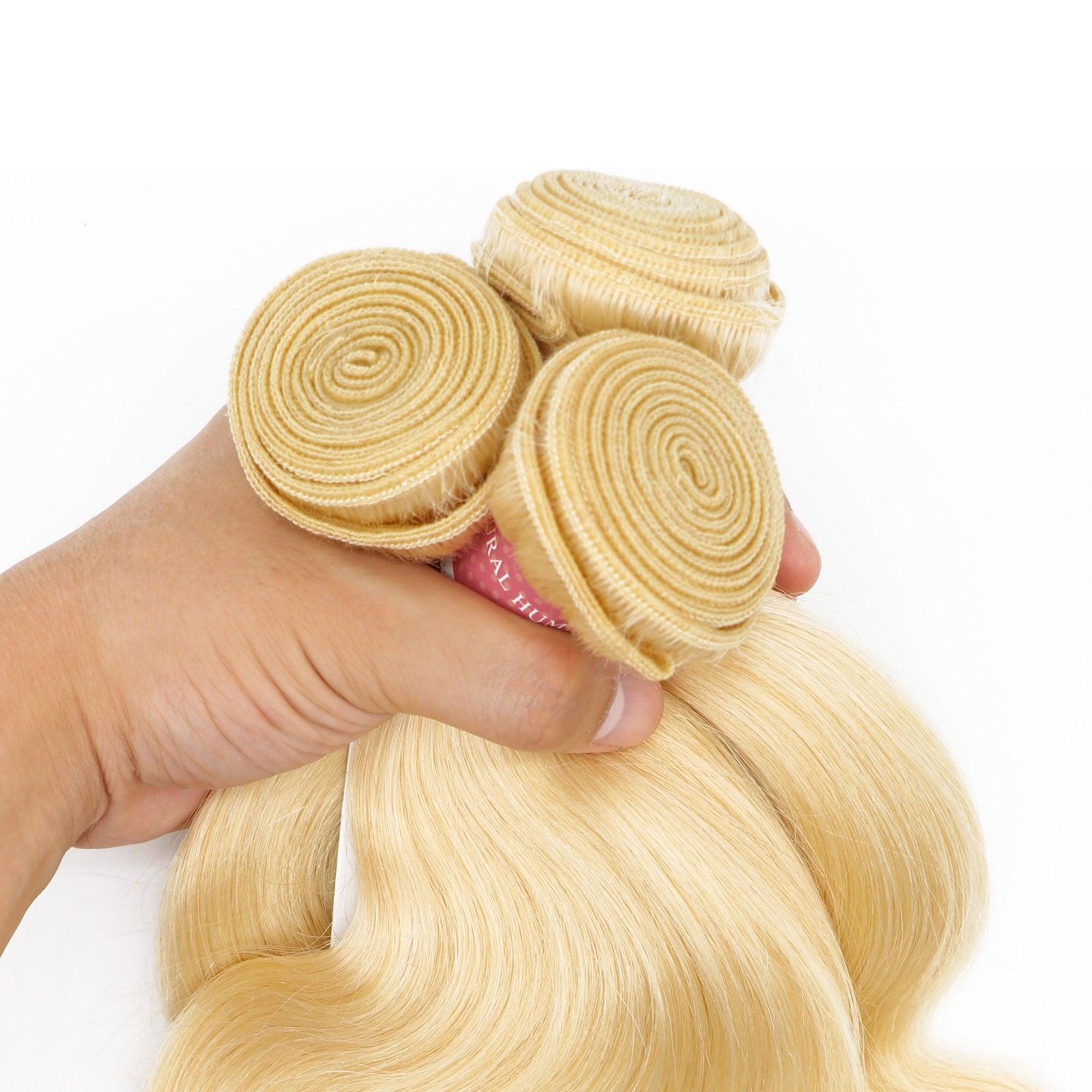 Top Virgin 613 Blonde Body Wave Hair Extensions - Hershow Hair