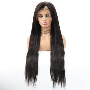 B Top Virgin Silky Straight 13x4 HD Wig Human Hair Wig 150/180 Density - Hershow Hair