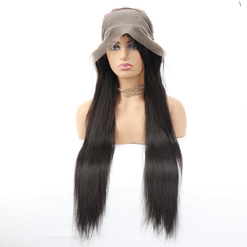 B Top Virgin Silky Straight 13x4 HD Wig Human Hair Wig 150/180 Density - Hershow Hair