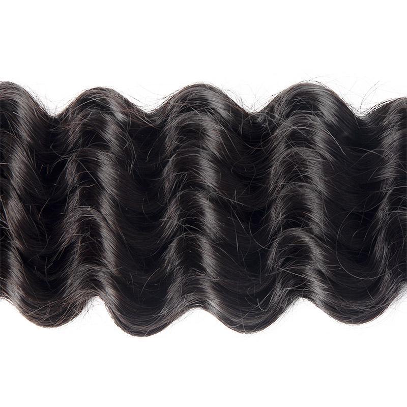 Top Raw Hair Deep Wave Hair Extensions - Hershow Hair