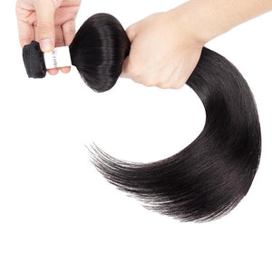 NF001 Top Virgin Hair Straight Hair Extensions 1 Bundle - Hershow Hair