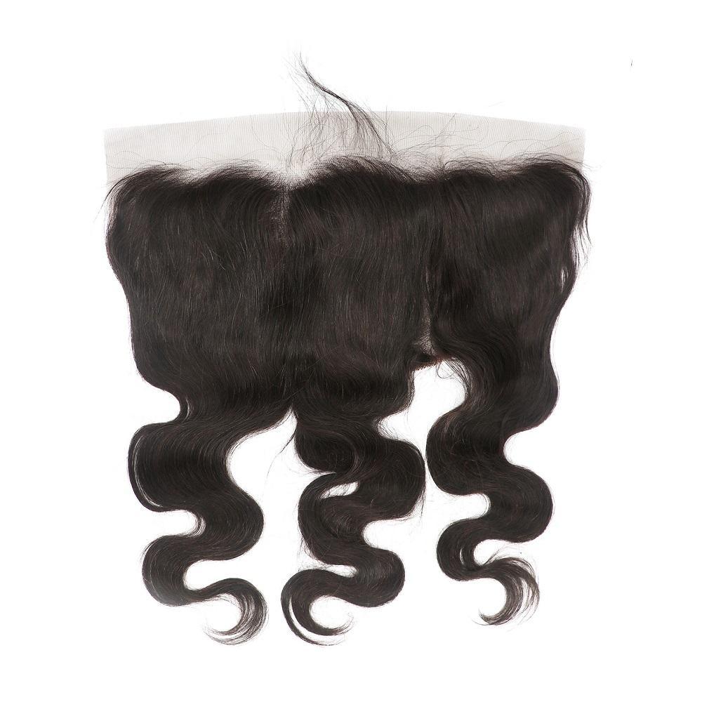 100% Top Virgin Hair Body Wave 13x4 Transparent Lace Frontal - Hershow Hair