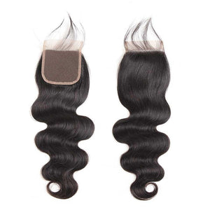 B Top Virgin Body Wave 4 Bundles with 4x4 HD Lace Closure - Hershow Hair